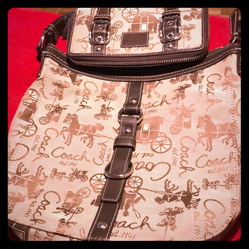 Coach purse and wallet
